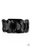 Paparazzi "Boys Round Here - Black" bracelet Paparazzi Jewelry