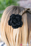 Paparazzi "Braided Bouquet" Black Hair Clip Paparazzi Jewelry