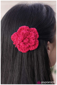 Paparazzi "Braided Bouquet" Pink Hair Clip Paparazzi Jewelry