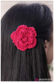 Paparazzi "Braided Bouquet" Pink Hair Clip Paparazzi Jewelry