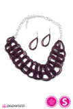Paparazzi "BRAID New Girl" necklace Paparazzi Jewelry