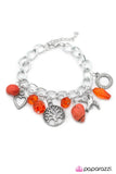 Paparazzi "Branched Out" Orange Bracelet Paparazzi Jewelry