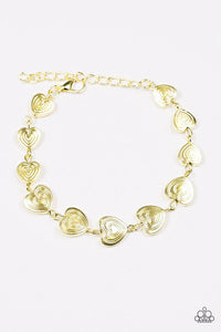 Paparazzi "No HEART Feelings" Brass Bracelet Paparazzi Jewelry