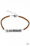 Paparazzi "Brave Spirit - Brown" bracelet Paparazzi Jewelry