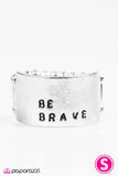 Paparazzi "Bravest Of Them All - Silver" ring Paparazzi Jewelry