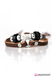 Paparazzi "Break Camp" Brown Bracelet Paparazzi Jewelry