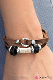 Paparazzi "Break Camp" Brown Bracelet Paparazzi Jewelry