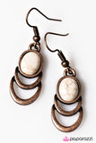 Paparazzi "Break New Ground - Copper" earring Paparazzi Jewelry