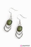 Paparazzi "Break New Ground - Green" earring Paparazzi Jewelry