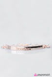 Paparazzi "Breathe Easy" Rose Gold Bracelet Paparazzi Jewelry