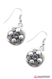 Paparazzi "Bright and Brilliant" Purple Earrings Paparazzi Jewelry