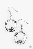 Paparazzi "BRIGHT On! - Silver" earring Paparazzi Jewelry