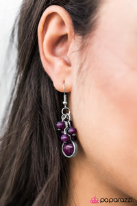 Paparazzi "Bright Skies" Purple Earrings Paparazzi Jewelry