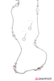 Paparazzi "Broadway Beauty" Pink Necklace & Earring Set Paparazzi Jewelry