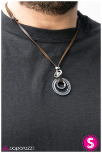 Paparazzi "Bromance" Brown Urban Necklace Unisex Paparazzi Jewelry