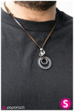 Paparazzi "Bromance" Brown Urban Necklace Unisex Paparazzi Jewelry