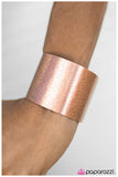 Paparazzi "Brush It Off" Copper Bracelet Paparazzi Jewelry