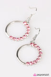 Paparazzi "Bubbly Personality" Pink Earrings Paparazzi Jewelry