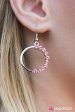 Paparazzi "Bubbly Personality" Pink Earrings Paparazzi Jewelry