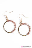 Paparazzi "Bubbly Personality" Gold Earrings Paparazzi Jewelry