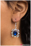 Paparazzi "Buckingham Palace" Blue Earrings Paparazzi Jewelry