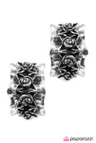 Paparazzi "BUD and Breakfast" Silver Clip On Earrings Paparazzi Jewelry