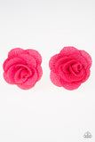 Paparazzi "Bud Out" Pink Hair Clip Paparazzi Jewelry