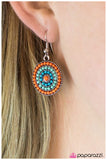 Paparazzi "Bulletproof" earring Paparazzi Jewelry