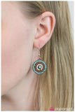 Paparazzi "Bulletproof - Blue" earring Paparazzi Jewelry