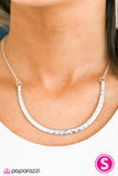 Paparazzi "Bull-Headed" Silver Necklace & Earring Set Paparazzi Jewelry