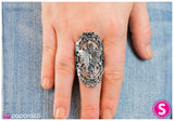 Paparazzi "Burlesque" White RIng Paparazzi Jewelry