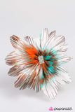 Paparazzi "BUSTLE and Flow" Orange Hair Clip Paparazzi Jewelry