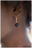 Paparazzi "Bustling Brilliance" Black Necklace & Earring Set Paparazzi Jewelry