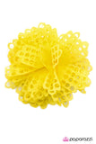 Paparazzi "Busy As A Bee" Yellow Hair Clip Paparazzi Jewelry