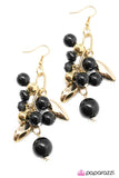 Paparazzi "Busybody" Black Earrings Paparazzi Jewelry