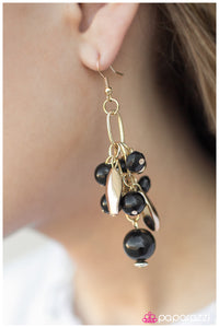 Paparazzi "Busybody" Black Earrings Paparazzi Jewelry