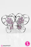 Paparazzi "Butterfly Banquet" Purple Ring Paparazzi Jewelry
