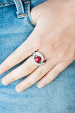 Paparazzi "CACHE Me If You Can - Red" ring Paparazzi Jewelry
