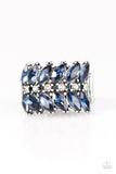 Paparazzi "CACHE Money" Blue Ring Paparazzi Jewelry