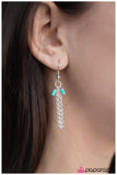 Paparazzi "California Dreaming" Blue Necklace & Earring Set Paparazzi Jewelry