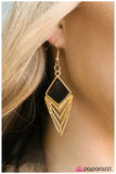 Paparazzi "Call Of The Wild" Black Earrings Paparazzi Jewelry