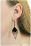 Paparazzi "Call of the Wild" Copper Earrings Paparazzi Jewelry