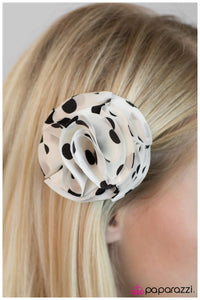 Paparazzi "Candyland" White Hair Clip Paparazzi Jewelry