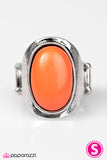 Paparazzi "Can I Get A Yee-Haw - Orange" ring Paparazzi Jewelry