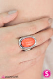 Paparazzi "Can I Get A Yee-Haw - Orange" ring Paparazzi Jewelry