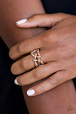 Paparazzi VINTAGE VAULT "Can Only Go UPSCALE From Here" Copper Ring Paparazzi Jewelry