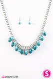 Paparazzi "Cant BEAD Tamed - Blue" necklace Paparazzi Jewelry