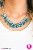 Paparazzi "Cant BEAD Tamed - Blue" necklace Paparazzi Jewelry