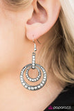 Paparazzi "Cant Dull My Sparkle - White" earring Paparazzi Jewelry