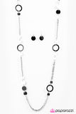 Paparazzi "Cant Fight The Moonlight - Black" necklace Paparazzi Jewelry